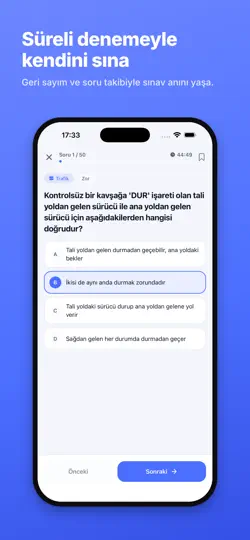 Ehliyet Sınavı Cebinde - 2026 iPhone Ekran Görüntüsü 5