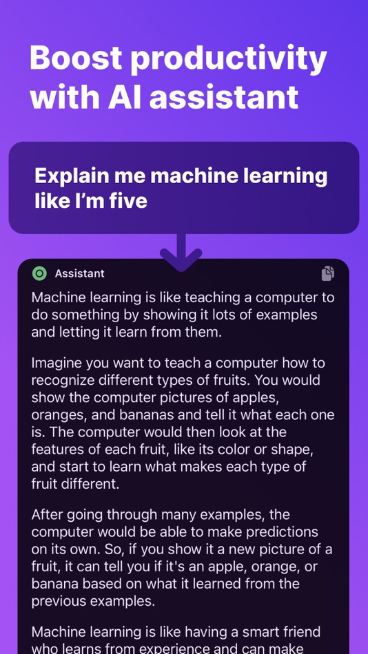 #2. Prompta: AI Chat Bot Assistant (iOS) Podle: Vladislav Shtefanko