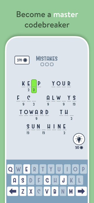 Cryptogram - Fun Puzzle Game Screenshot 5 of 5