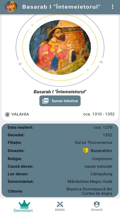 Istorie - Domnitori și Bătălii Screenshot