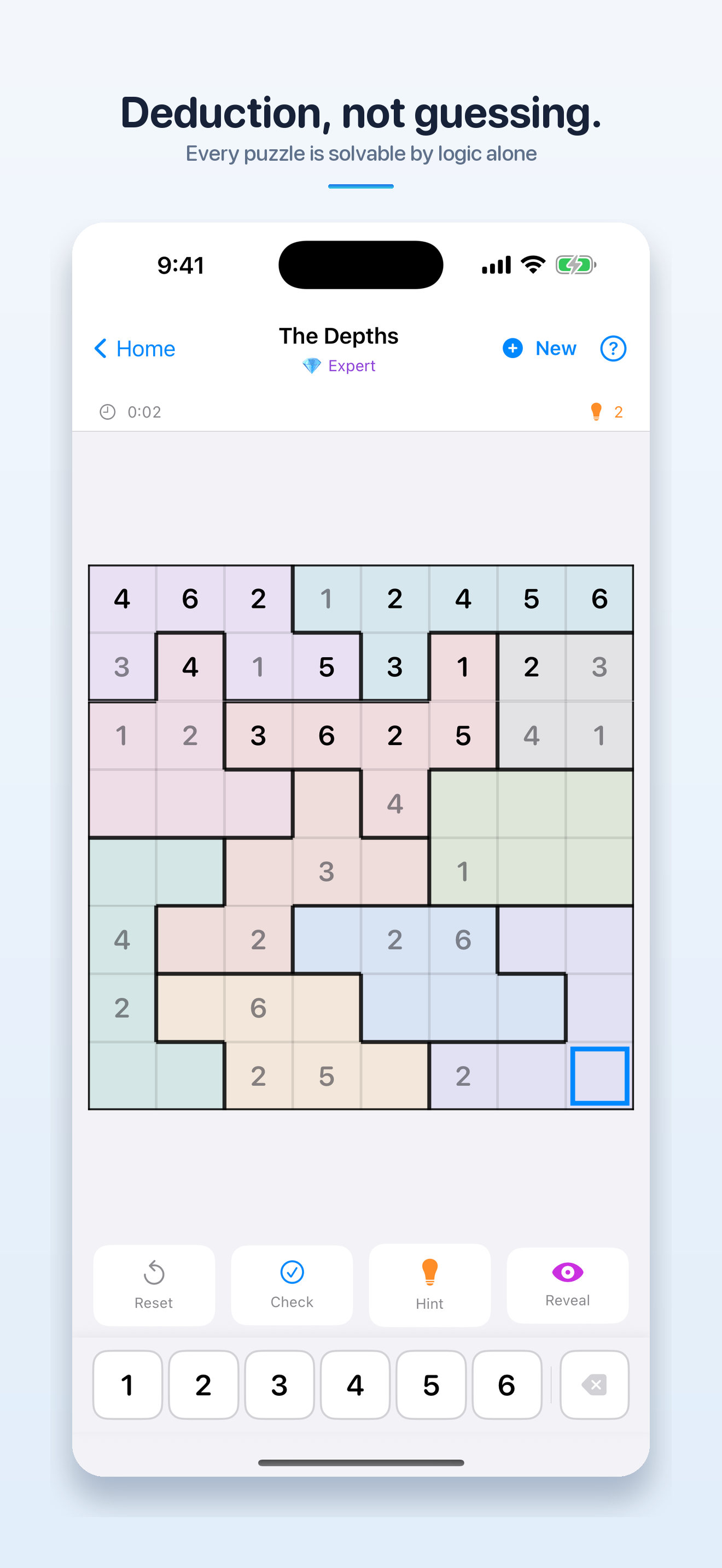 Riplune: Logic Number Puzzle screenshot 2