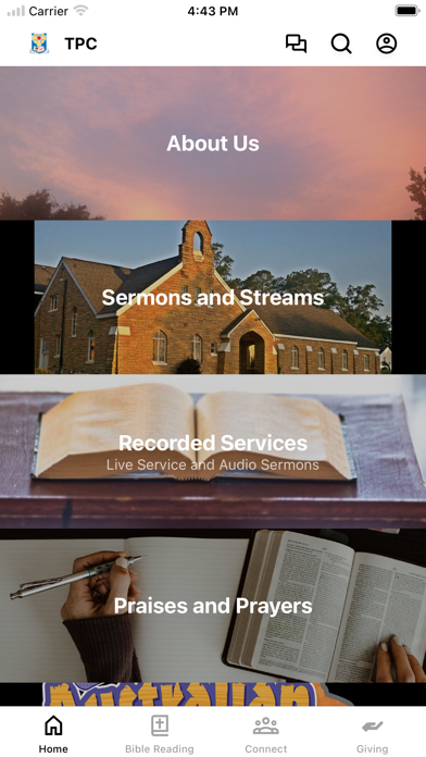 Thomson Presbyterian Church Screenshot
