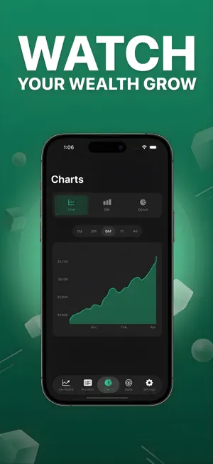 Commas: Net Worth Tracker screenshot 3