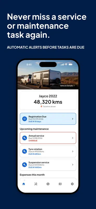 MyVan: Caravan & RV Logbook screenshot 2 of 7