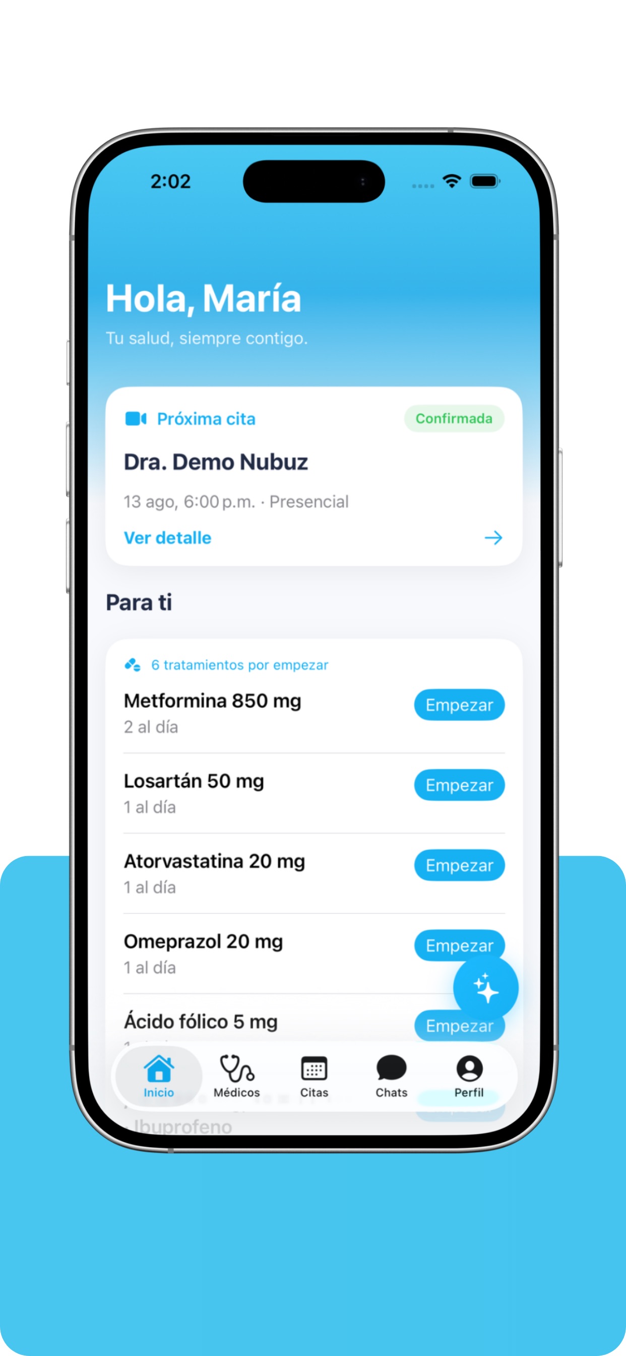 Screenshot 1 of Nubuz Salud