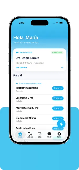 Nubuz Salud screenshot 1