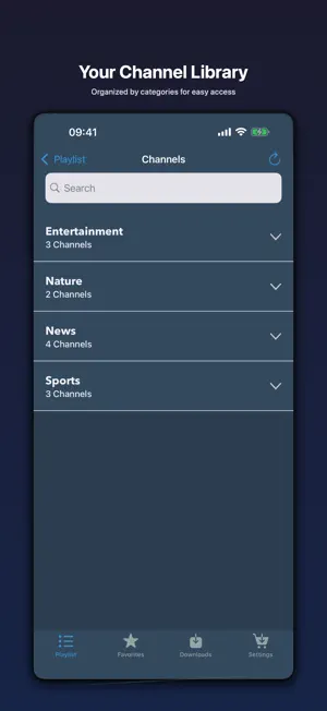ClickTV - IPTV Player Live TV screenshot 2