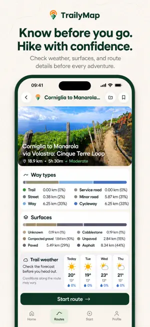 TrailyMap screenshot 3