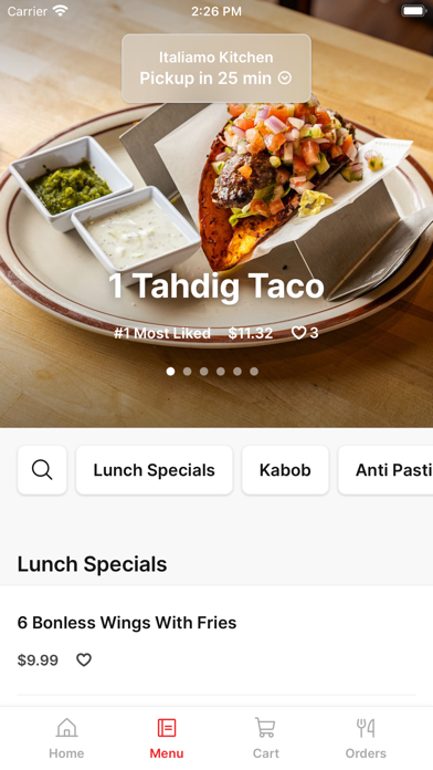 Italiamo Kitchen app screenshot 2