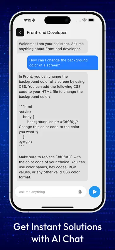 AI Code Generator - Snippet screenshot 5