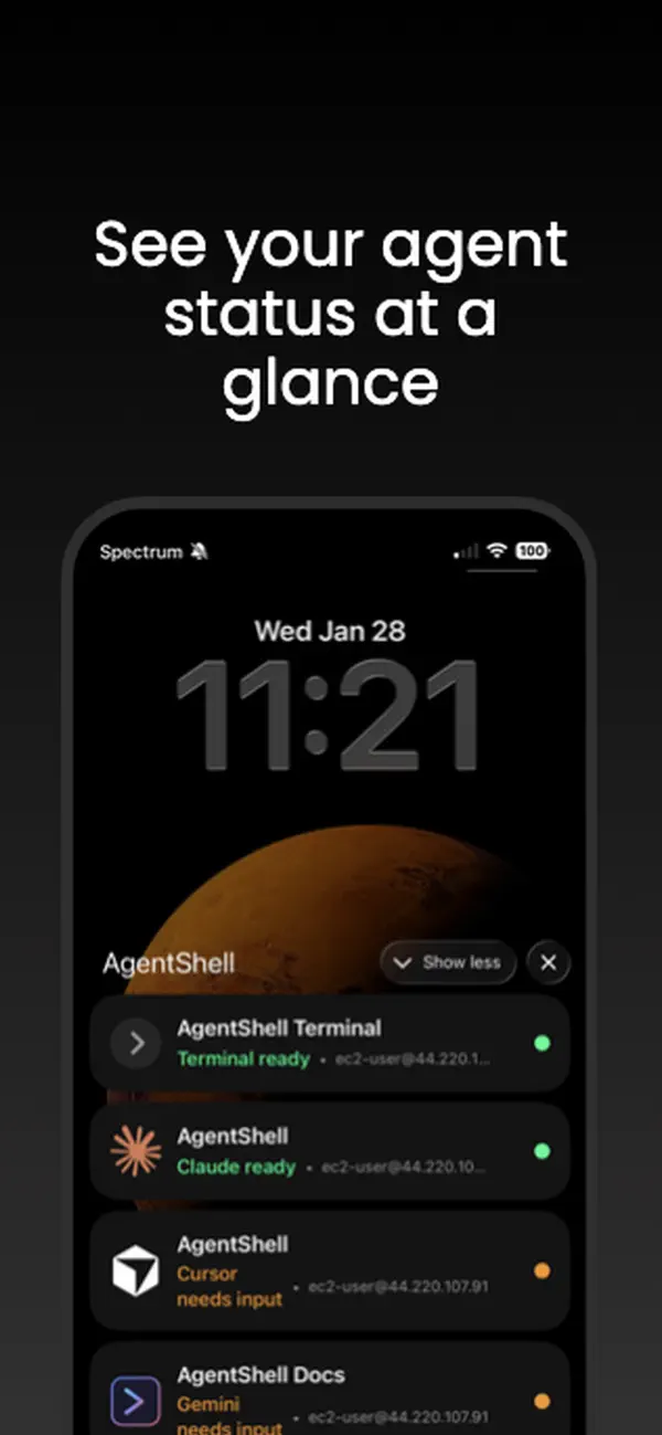 #4. AgentShell (iOS) 由: Vijay Budhram