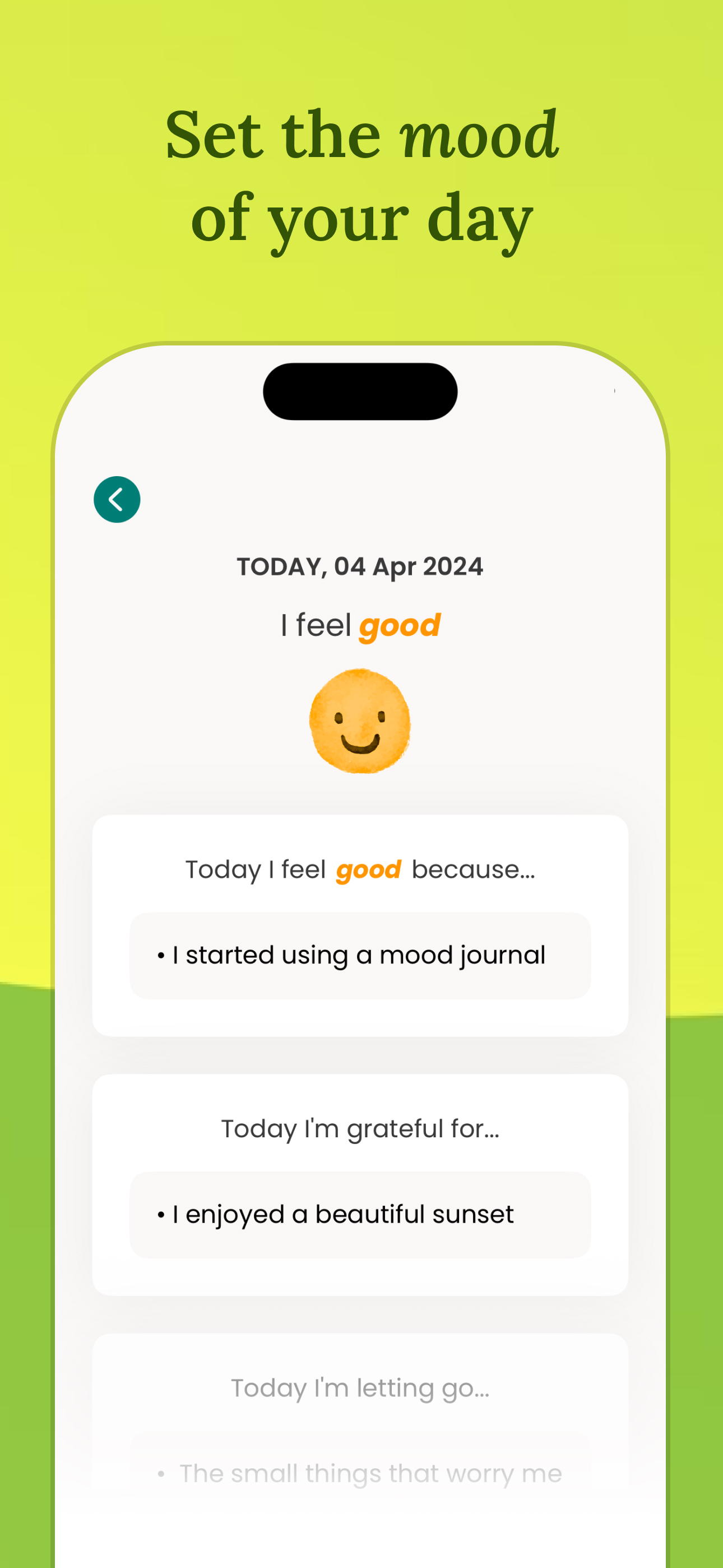Bloom. Journal & Mental Health