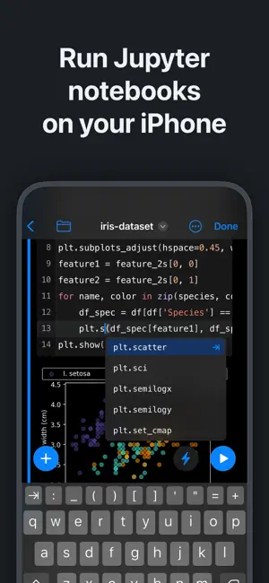 Juno – Python and Jupyter iPhone screenshot 3