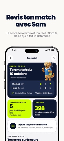 Sam Tennis: Classement & Stats iPhone screenshot 5