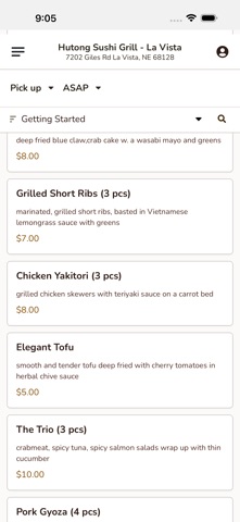 Hutong Sushi & Grill La Vista screenshot