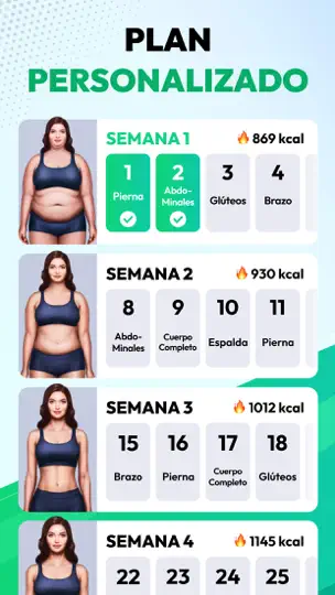 Captura de pantalla de 30 Días De Fitness En Casa en iPhone 3