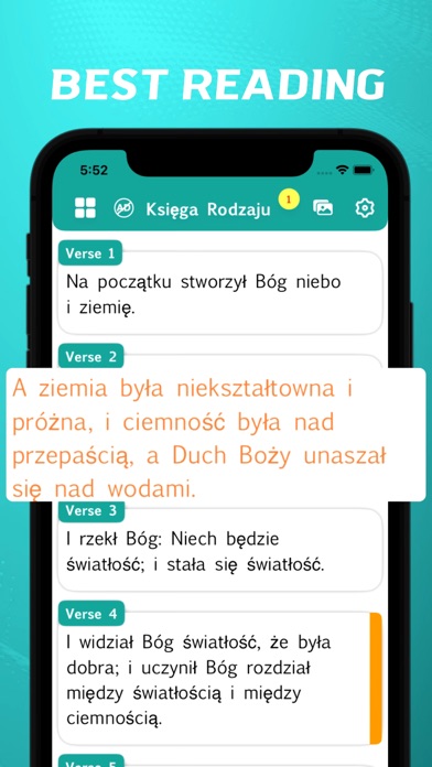 Polish Bible - offline Screenshot