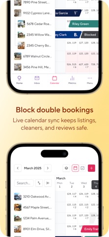 Hospitable.com iPhone screenshot