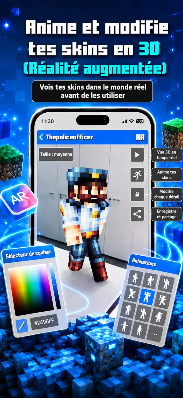 Screenshot #2 pour Skins pour Minecraft MCPE
