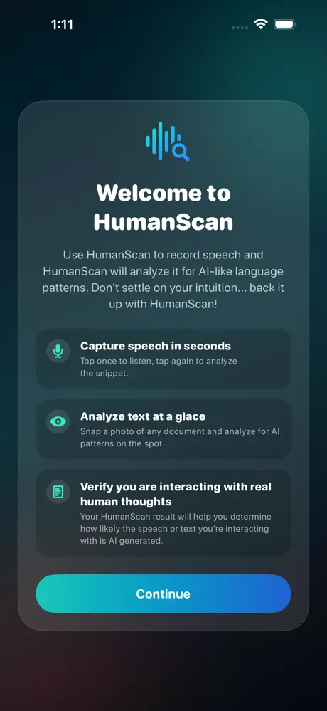 HumanScan screenshot 4