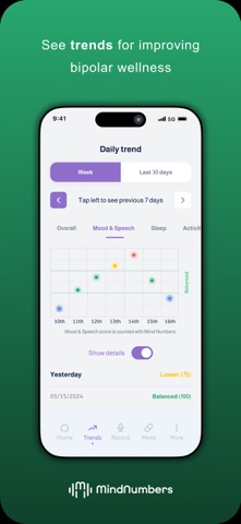 MindNumbers: Bipolar Wellness Screenshot 5 of 6