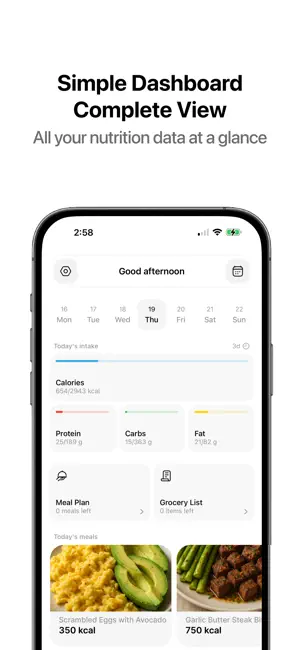 Finalform: AI Meal & Macro Log screenshot 2