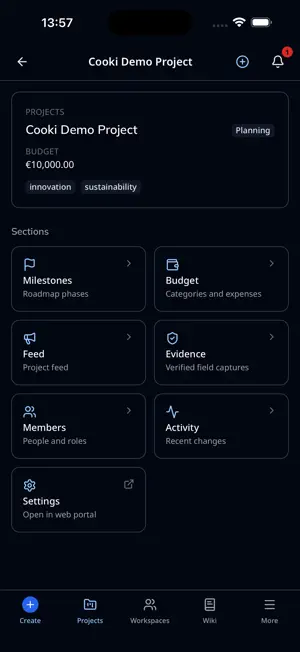 NGOstack screenshot 1