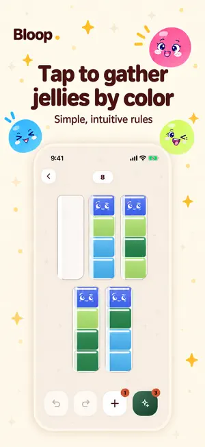 Bloop - Color Sort screenshot 2