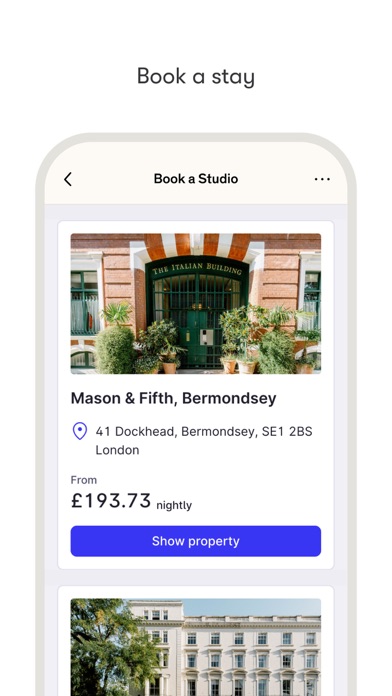 Mason and Fifth iPhone screenshot 4 - Travel app