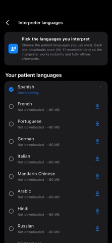 tebIQ — AI Medical Scribe iPhone screenshot