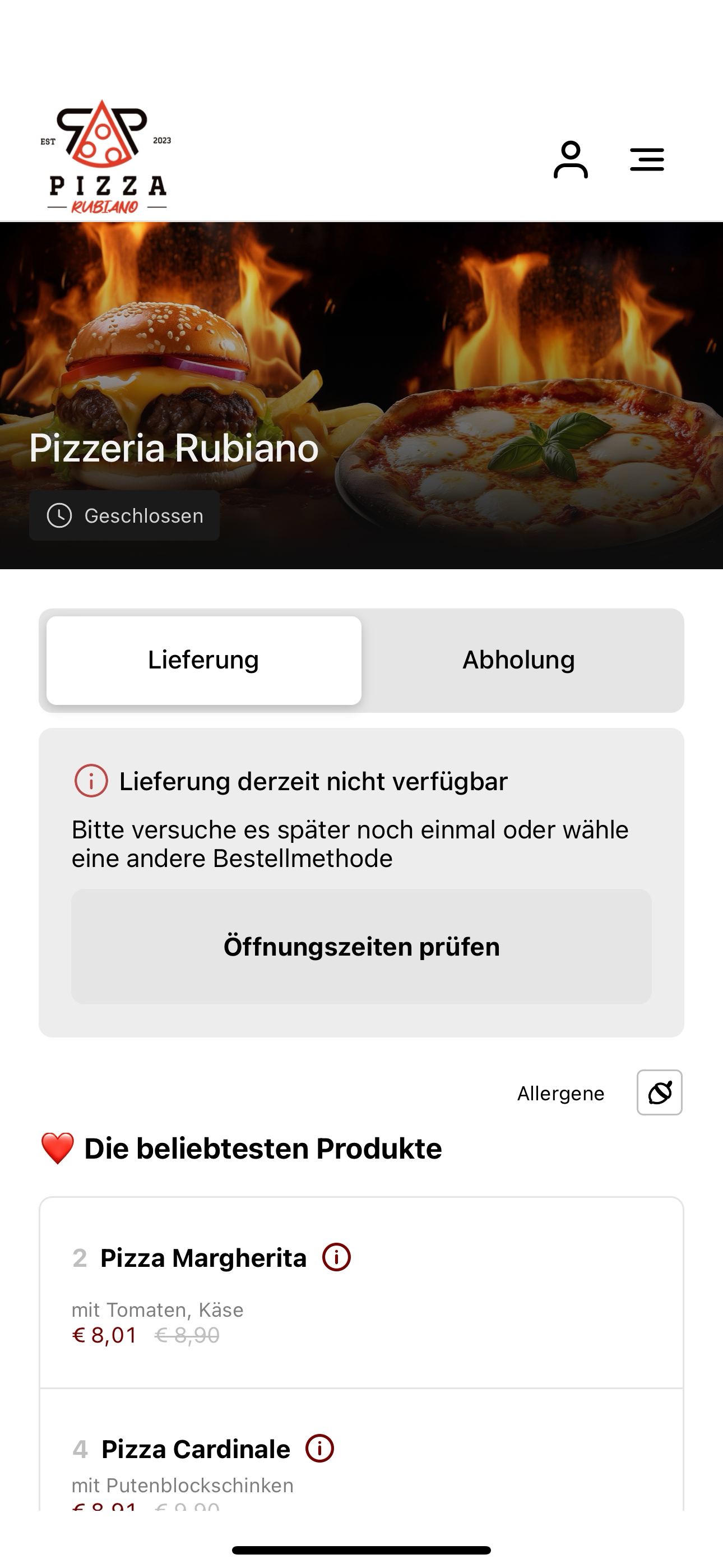 Pizzeria Rubiano Stockerau screenshot 3