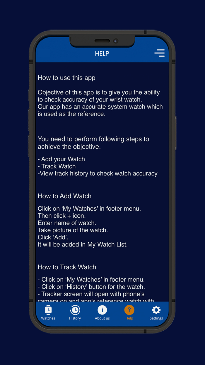 Watch Accuracy Checker