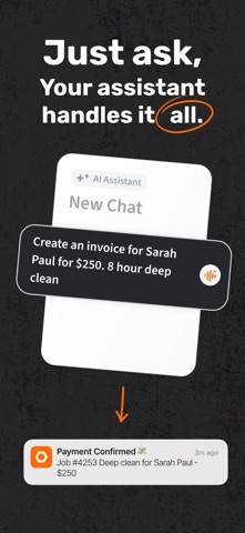 Overbooked : AI Field Service iPhone screenshot