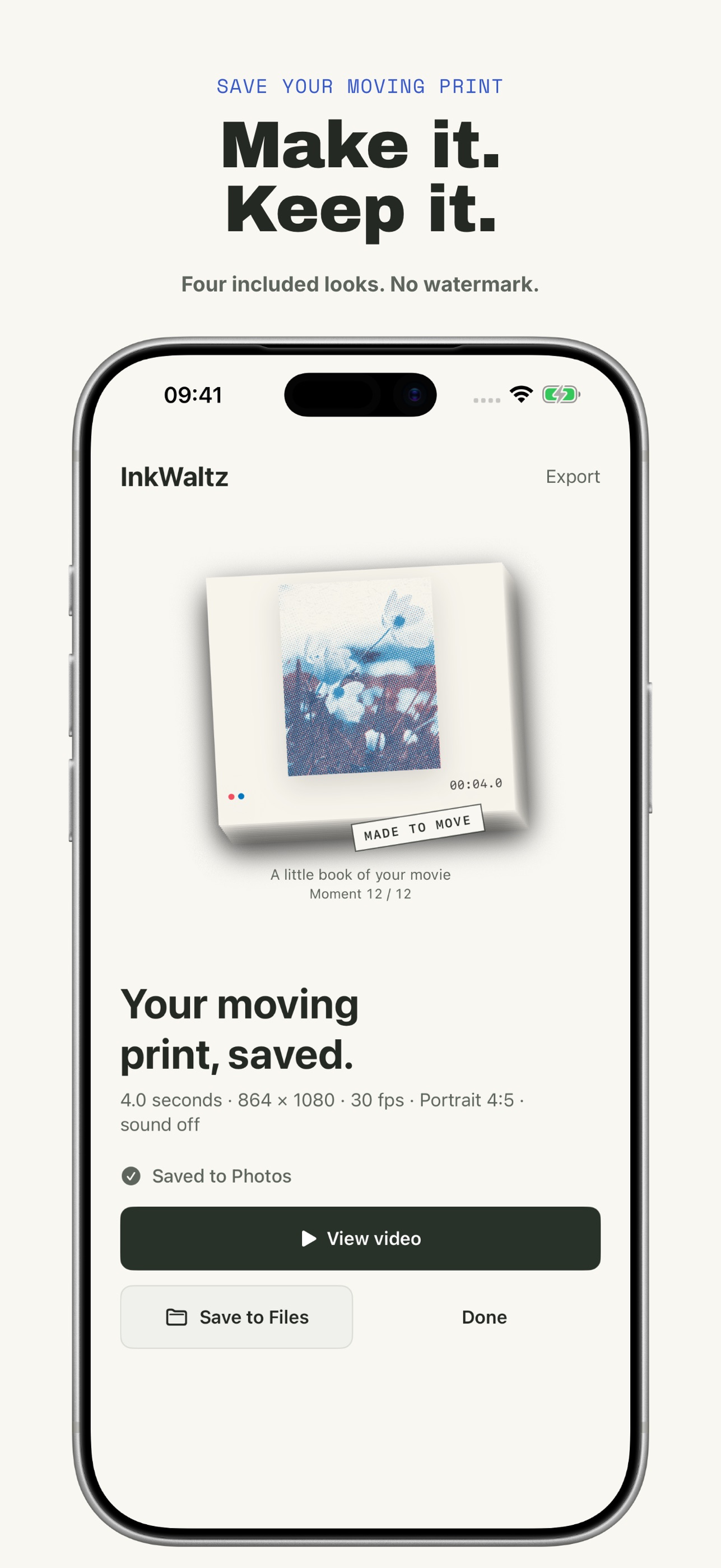 Screenshot 7 of InkWaltz: Video Art Filters