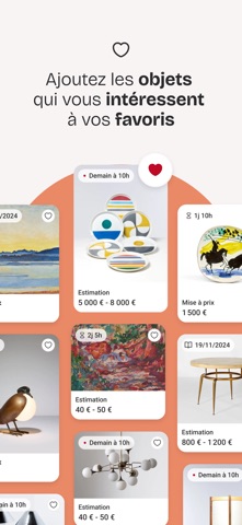 Interencheres enchère en ligne screenshot