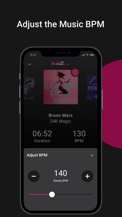 Rock My Fitness Class Screenshot