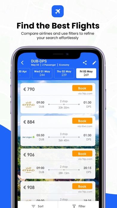 GatesFly:Hotel & Flight Deals Screenshot