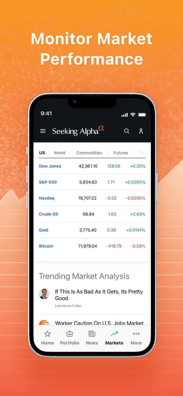 Seeking Alpha: News & Analysis screenshot 4