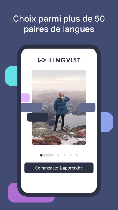 Screenshot #1 pour Lingvist: Apprendre une langue