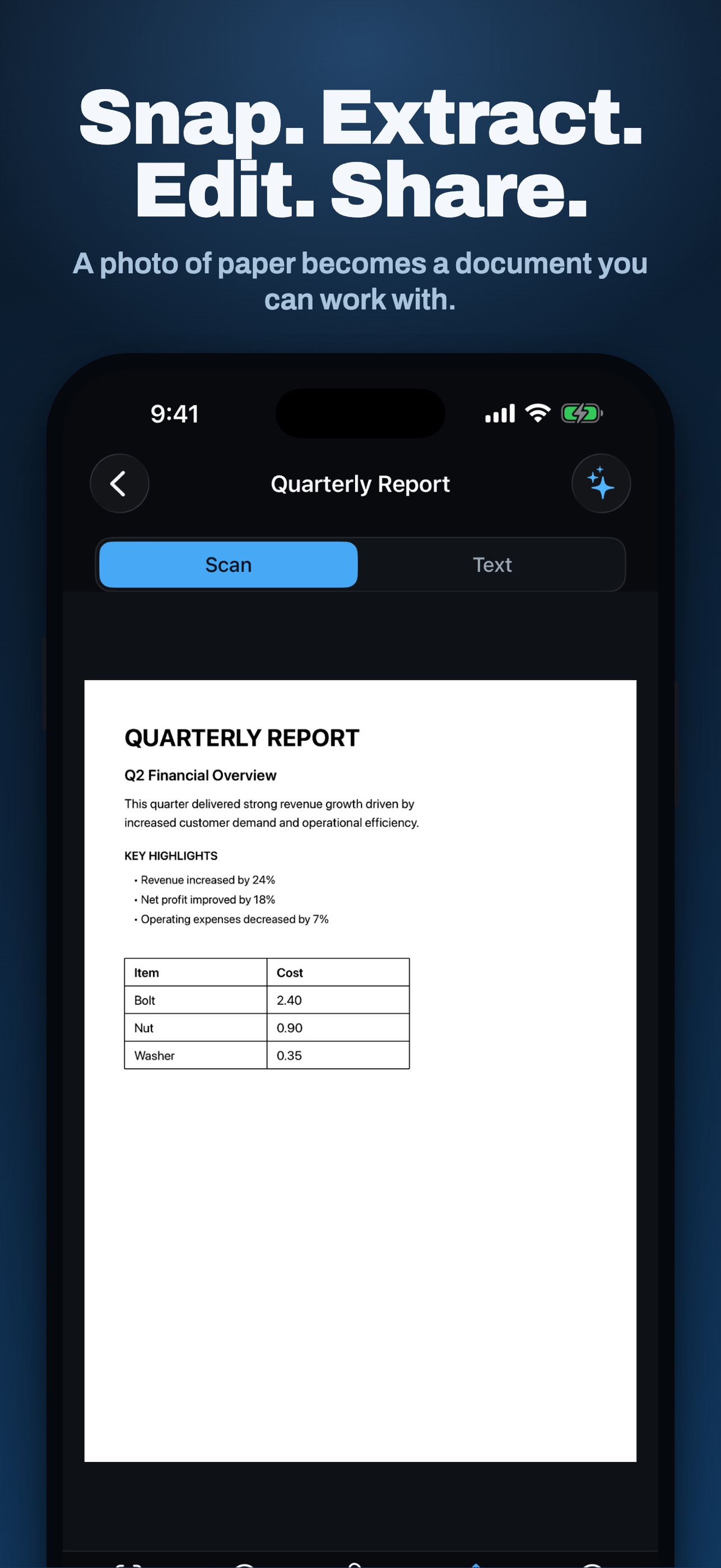 Screenshot 1 of Norvela Scanner: PDF & OCR