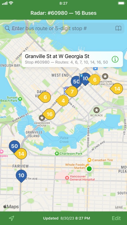 Radar: Metro Vancouver Buses screenshot-3
