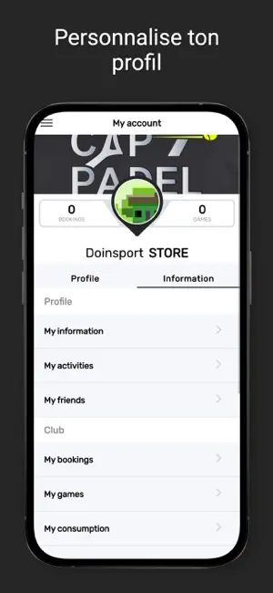 Cap 7 Padel screenshot 3