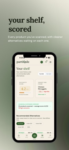 Partiqule iPhone screenshot