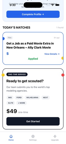 AIGENCY iPhone screenshot