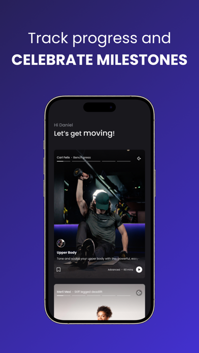 Onemor: Workout & Fitness App Screenshot