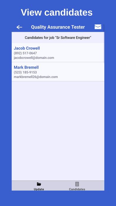 easyJOBFILL Screenshot