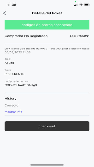 Access Control App Screenshot