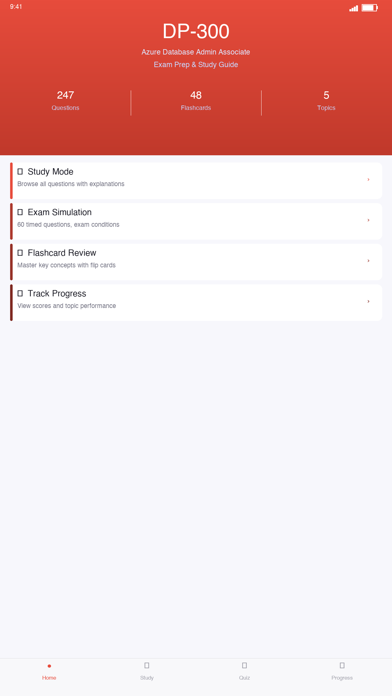 Screenshot #2 pour DP-300 Azure DB Admin Prep