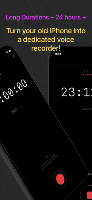 Ø Voice Activated Recorder app screenshot 2