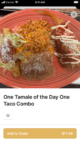 La Olla Mexican Cafe Screenshot